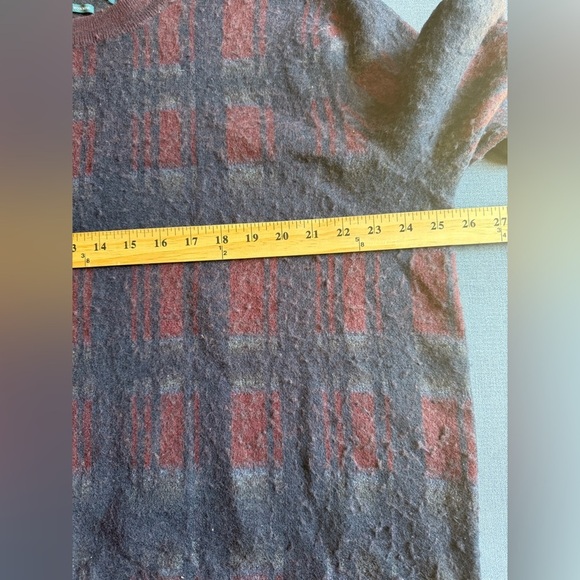 Perry Ellis Sweater Mens SZ 2XLT Pullover Long Sleeve Cotton Wool Blend Texture - Picture 6 of 8